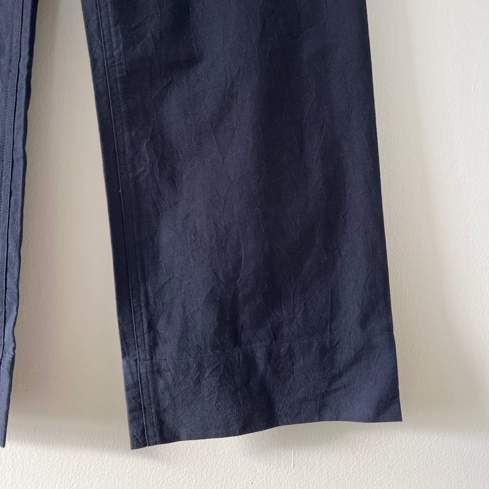 Apiece Apart Navy Wide Leg Pants - Picture 6 of 13